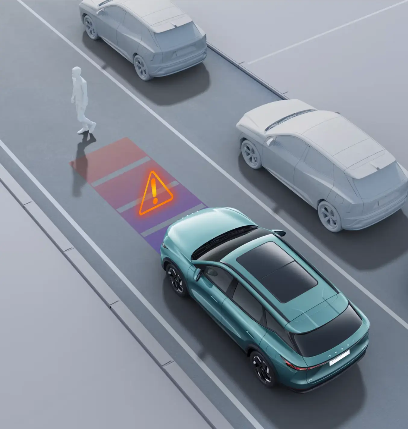 Система предупреждения о фронтальном столкновении FCW